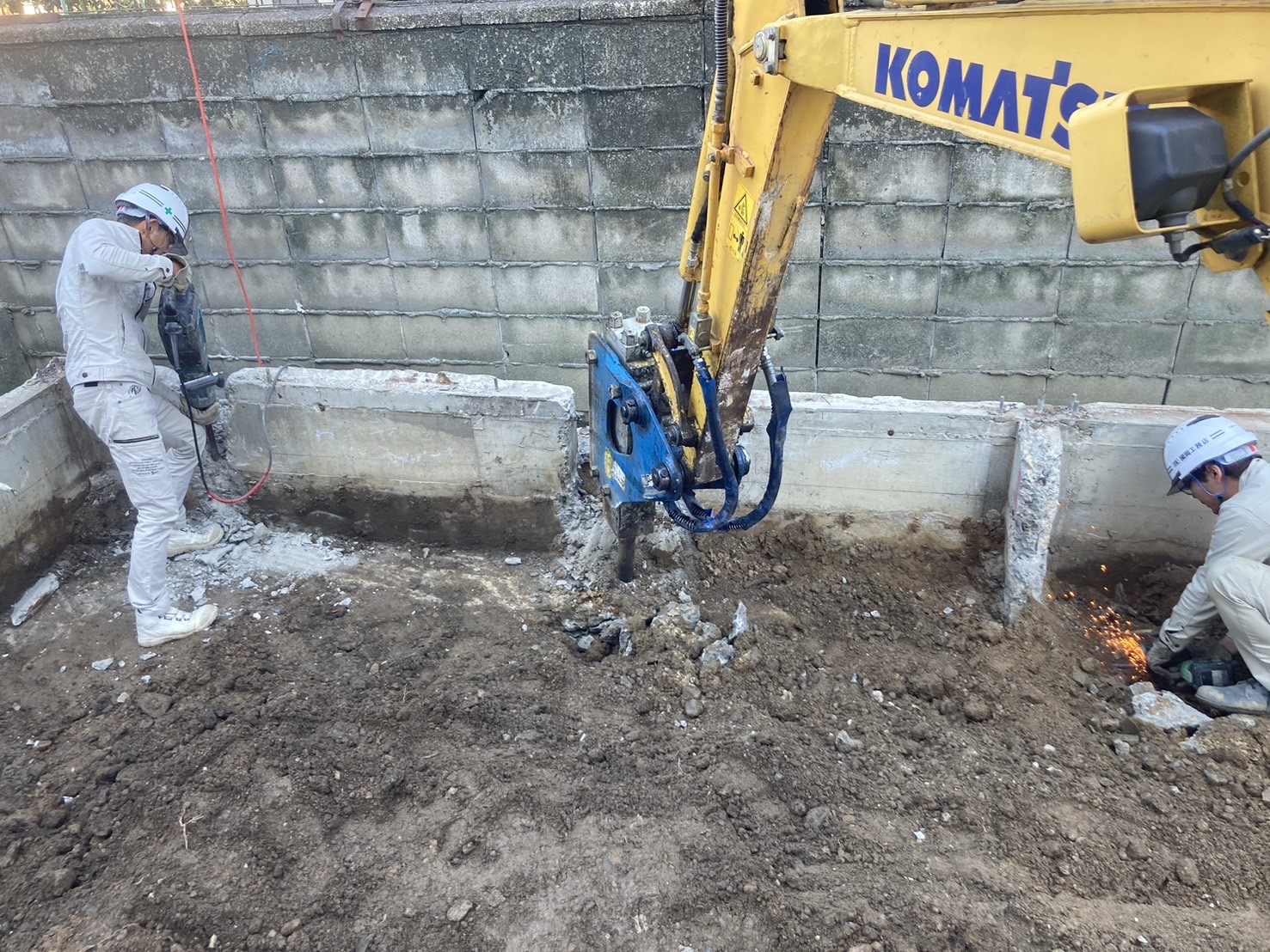 奈良市某所軽量鉄骨造2階建住居の手解体